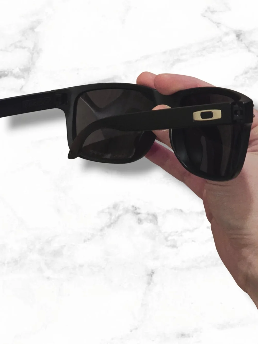 Oakley Holbrook Polarized Sunglasses Black OO9102 57-18
